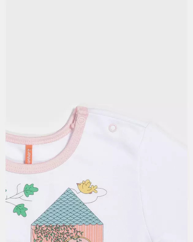 Pijama manga longa e calça     