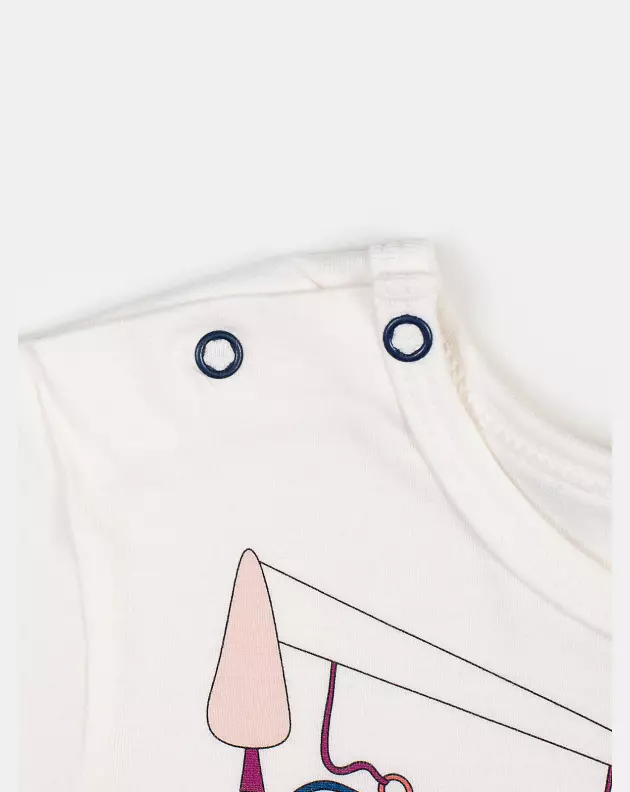 Pijama Feminino Infantil Manga Longa e Calça Pat
