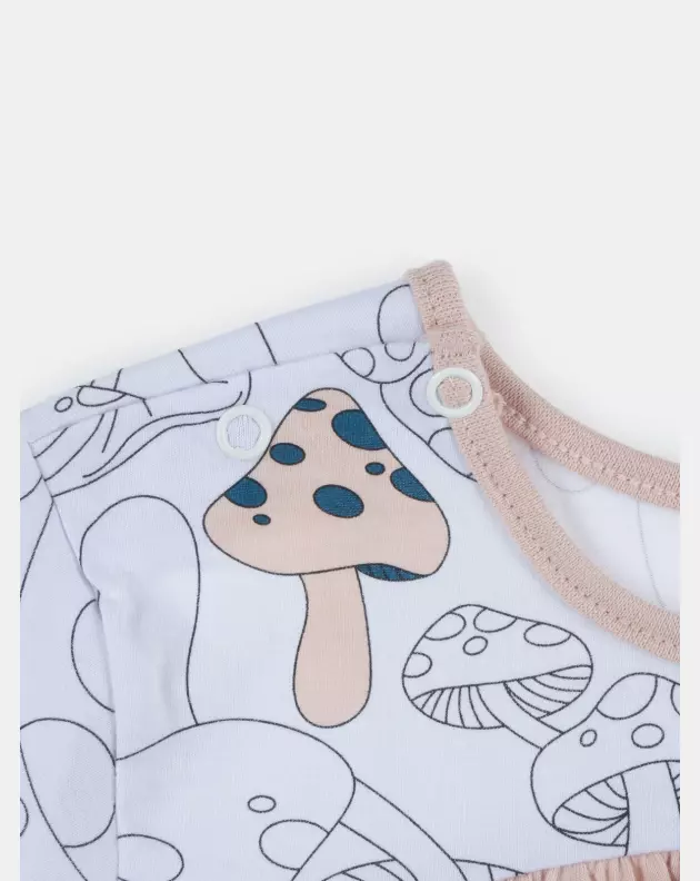 Pijama manga curta e calça     
