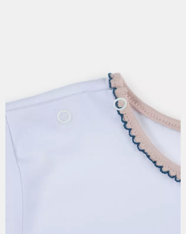 Pijama Feminino Infantil Sonhart Longo e calça Estampa Annie