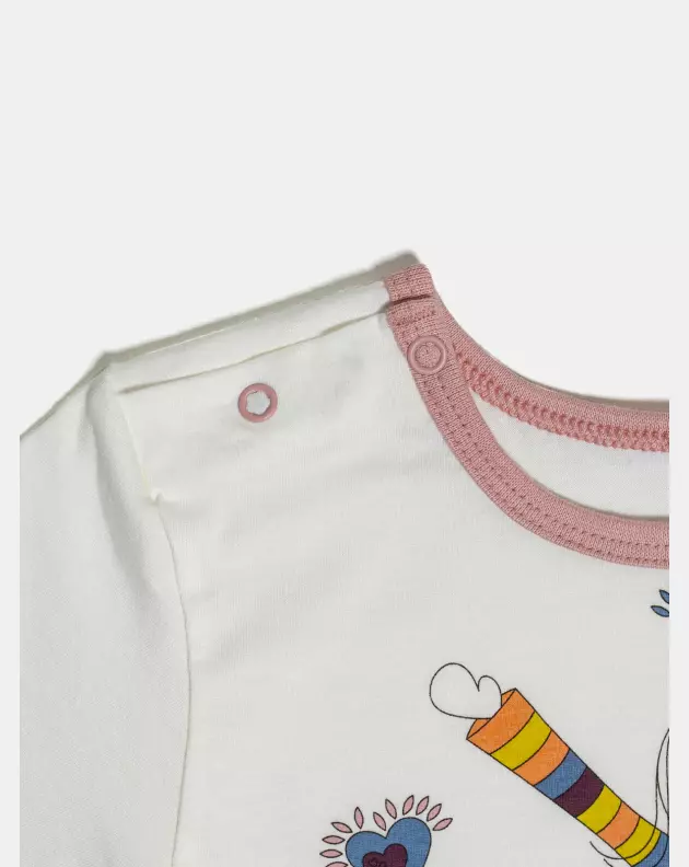 Pijama Feminino Baby Manga Curta e Short