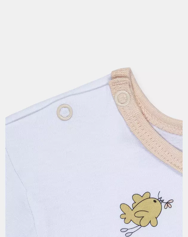 Pijama Feminino Baby Manga Longa e Calça