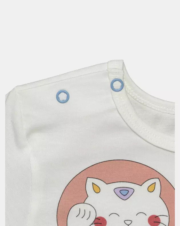 Pijama Feminino Baby Manga Curta e Short