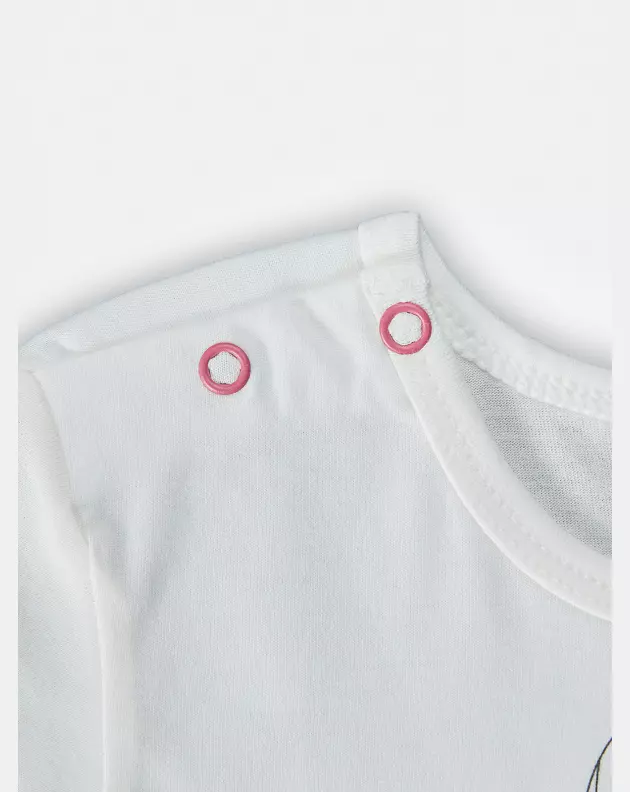 Pijama Feminino Baby Manga Longa e Calça Com Punhos