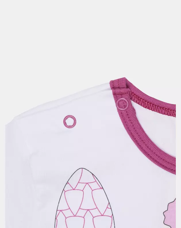 Camisão Feminino Baby Manga Curta