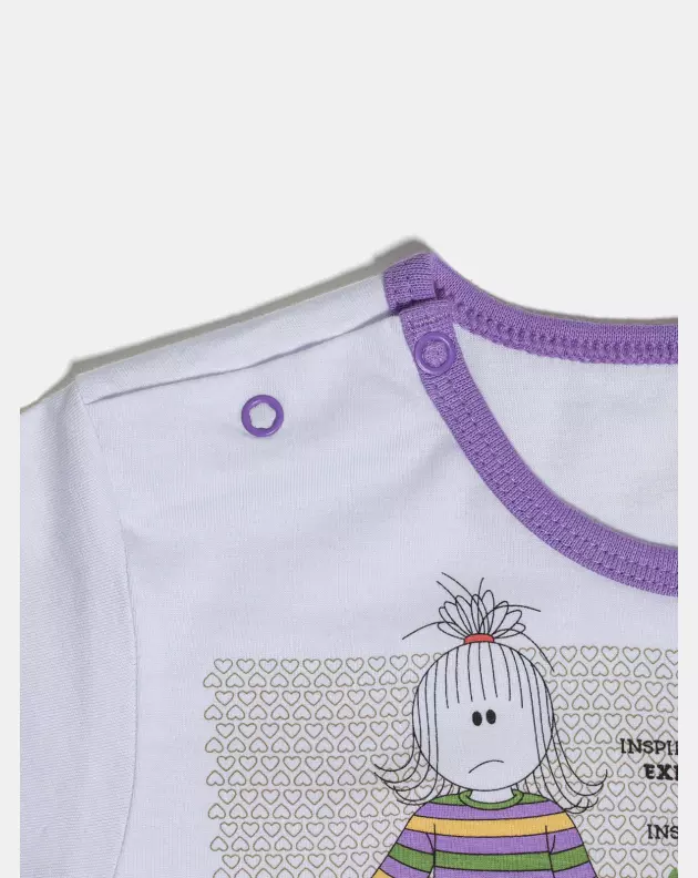 Camisão Feminino Baby Manga Curta