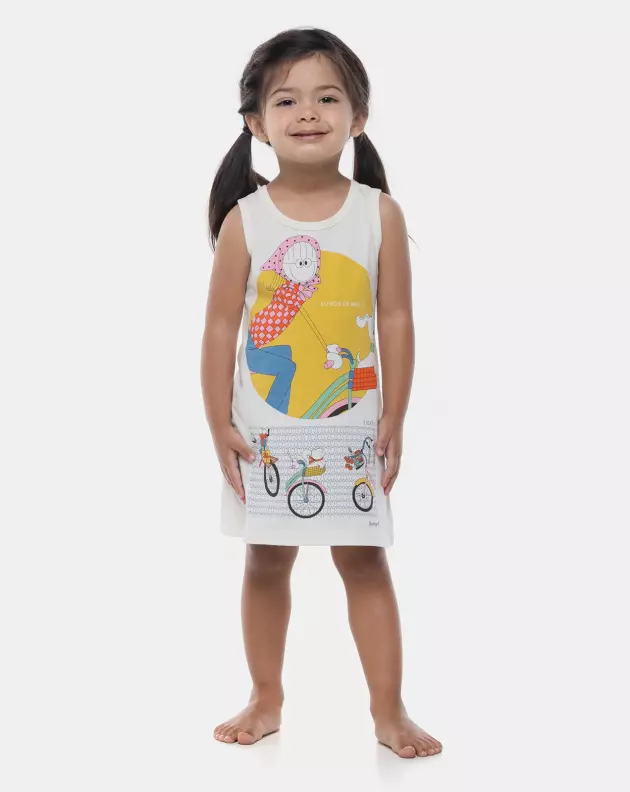 Loja Online Sonhart | Camisola Infantil Menina Regata Média Annie