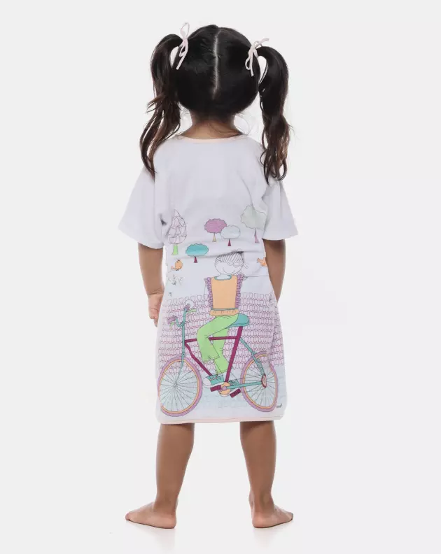 Roupão Manga Curta Sonhart Infantil Feminino