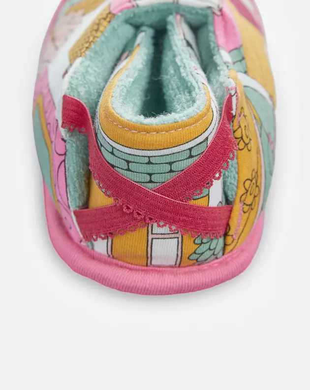 Pantufa Feminina Baby Fechada Com Elástico