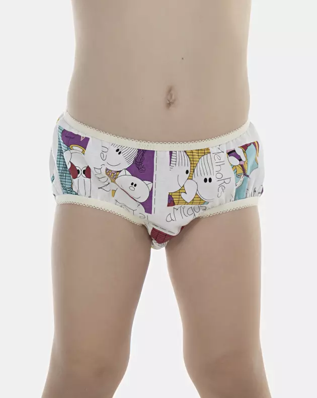 Kit Calcinha Feminino Baby