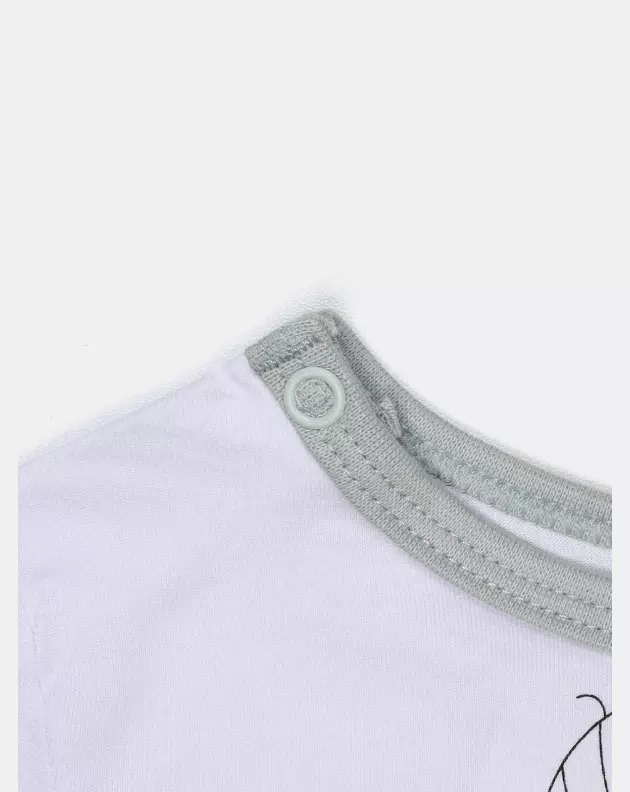 Pijama Masculino Bebe Manga Curta e Calça
