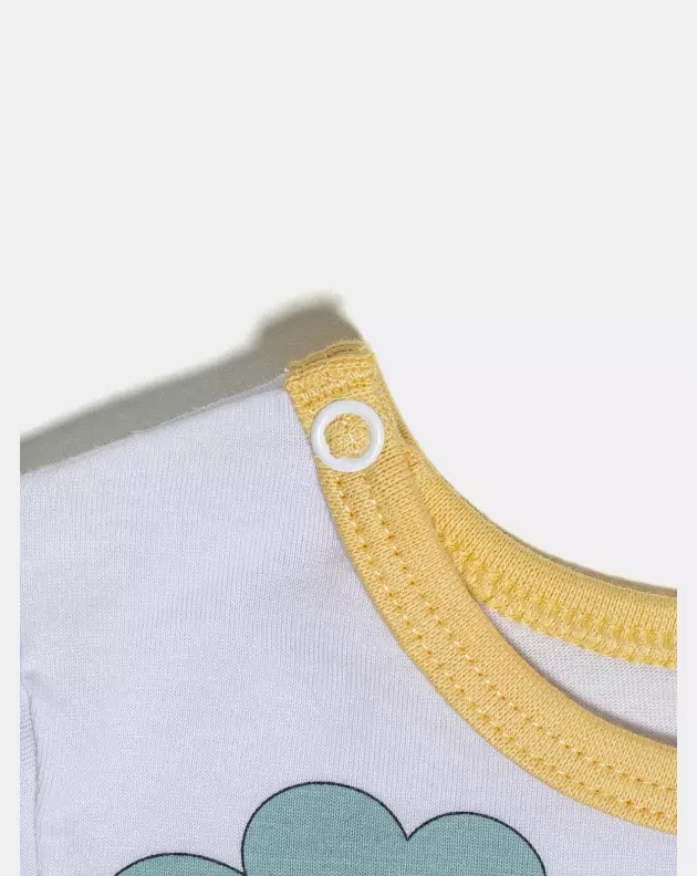 Pijama Masculino Bebe Manga Curta e Short