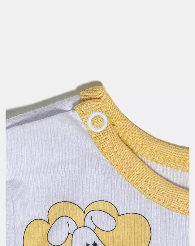 Pijama Masculino Bebe Manga Curta e Calça
