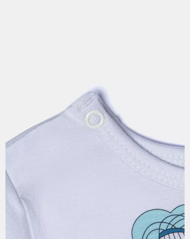 Pijama Masculino Bebe Manga Curta e Calça