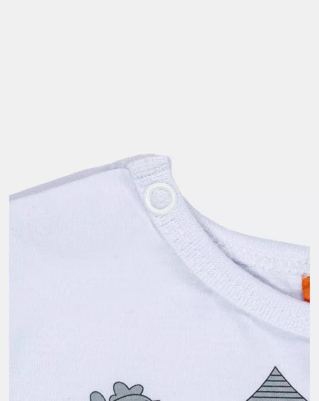 Pijama Masculino Bebe Manga Longa e Calça