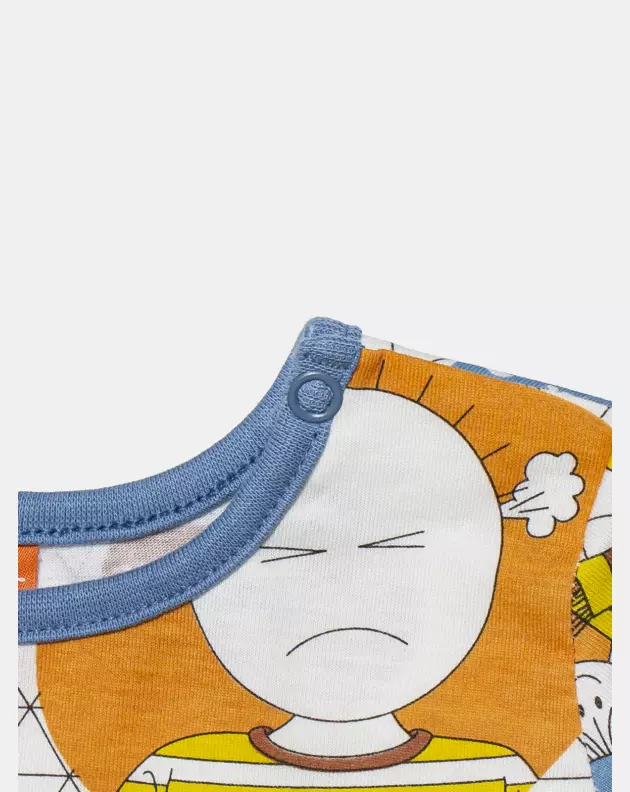 Macacão Masculino Bebe Manga Longa