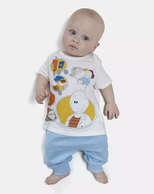 Kit Pagão Masculino Bebe Manga Curta
