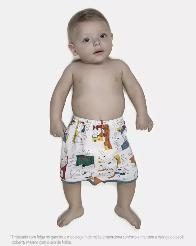 Kit Mijão Masculino Bebe Curto