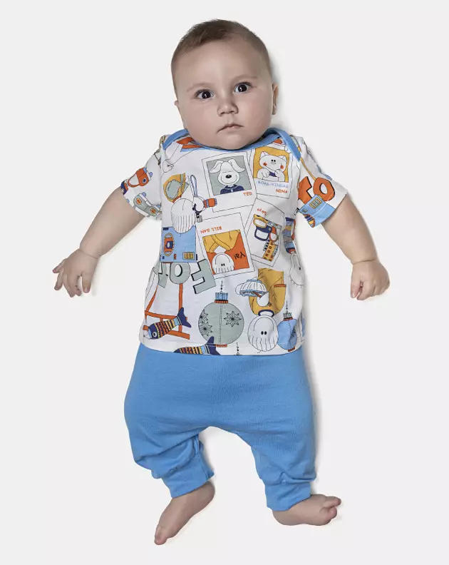Kit Mijão Masculino Bebê Longo