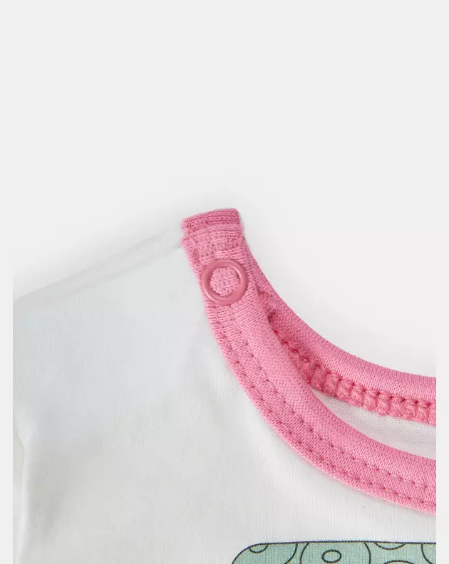 Pijama Feminino Bebe Manga Longa e Calça