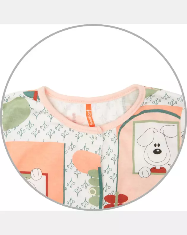 Macacão Feminino Bebe Manga Longa