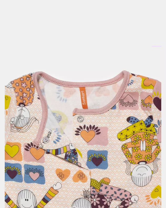 Macacão Feminino Bebe Manga Longa