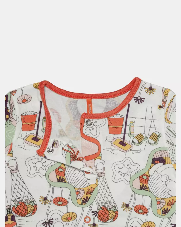 Macacão Feminino Bebê Manga Longa