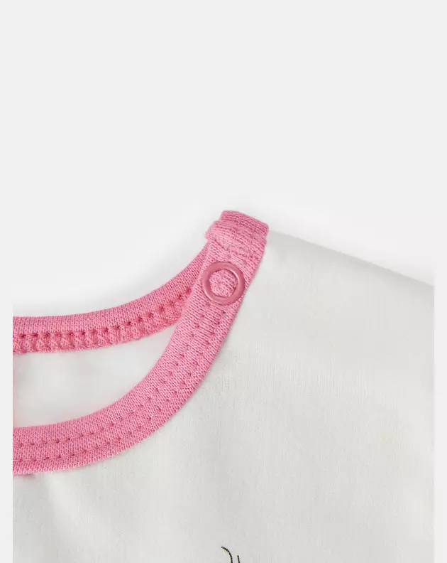 Macacão Feminino Bebe Manga Longa Moletinho