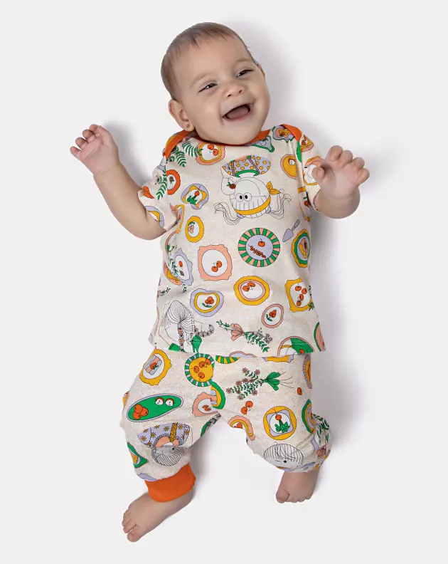 Kit mijão longo Bebê Menina