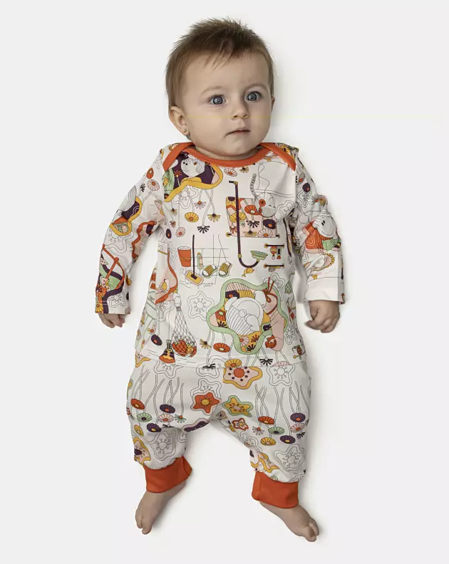 Kit Mijão Feminino Bebê Longo