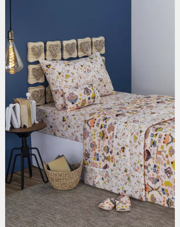 Jogo de Lençol Berço Feminino