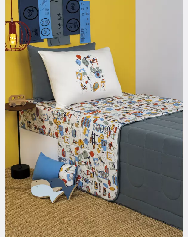 Colcha Solteiro Masculino