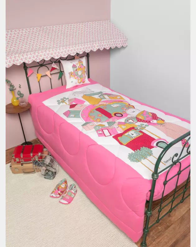 Edredom Solteiro Feminino