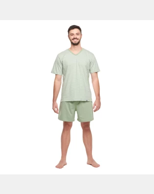 Pijama Masculino  Sonhart manga curta e short 