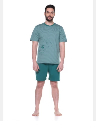 Conjunto Masculino Adulto Manga Curta e Short