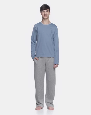 Pijama manga longa e calça         