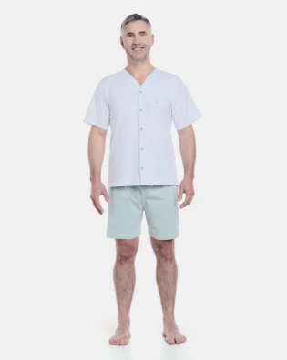 Homewear clássico manga curta e short     