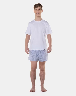 Pijama manga curta e short               