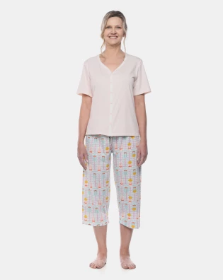 Homewear Manga Curta e Corsário