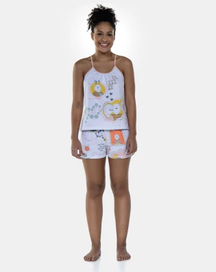 Pijama Alça e Short