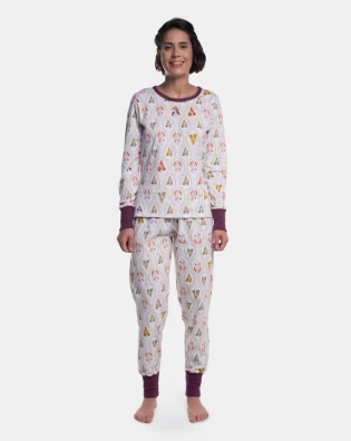 Pijama Manga Longa e Calça