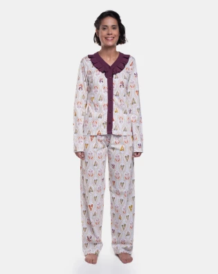 Homewear Manga Longa e Calça