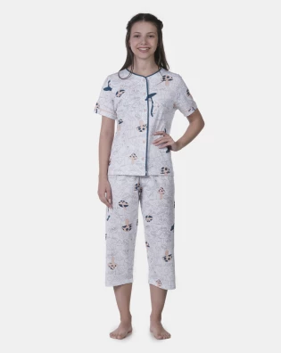 Homewear Manga Curta e Corsário