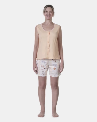 Homewear Clássico Regata e Bermuda