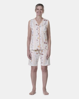 Homewear Clássico Regata e Bermuda