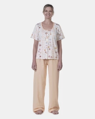 Homewear Clássico Manga Curta e Calça