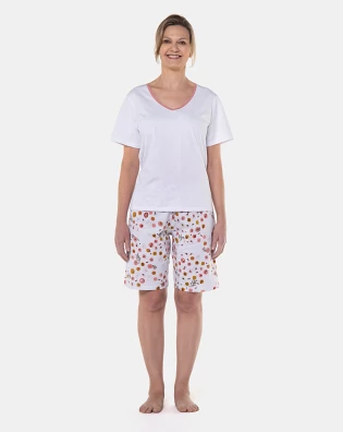 Pijama clássico manga curta e bermuda