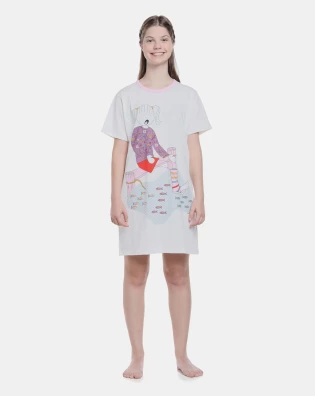 Camisão manga curta                      