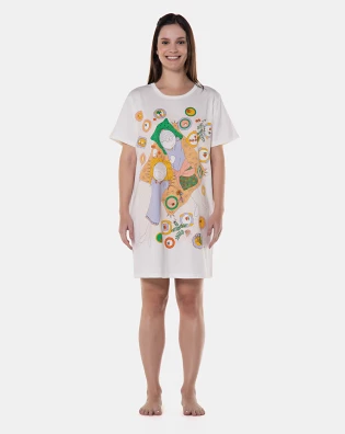Camisão manga curta       