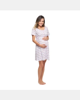 Camisola Feminino Adulto Aberta Manga Curta